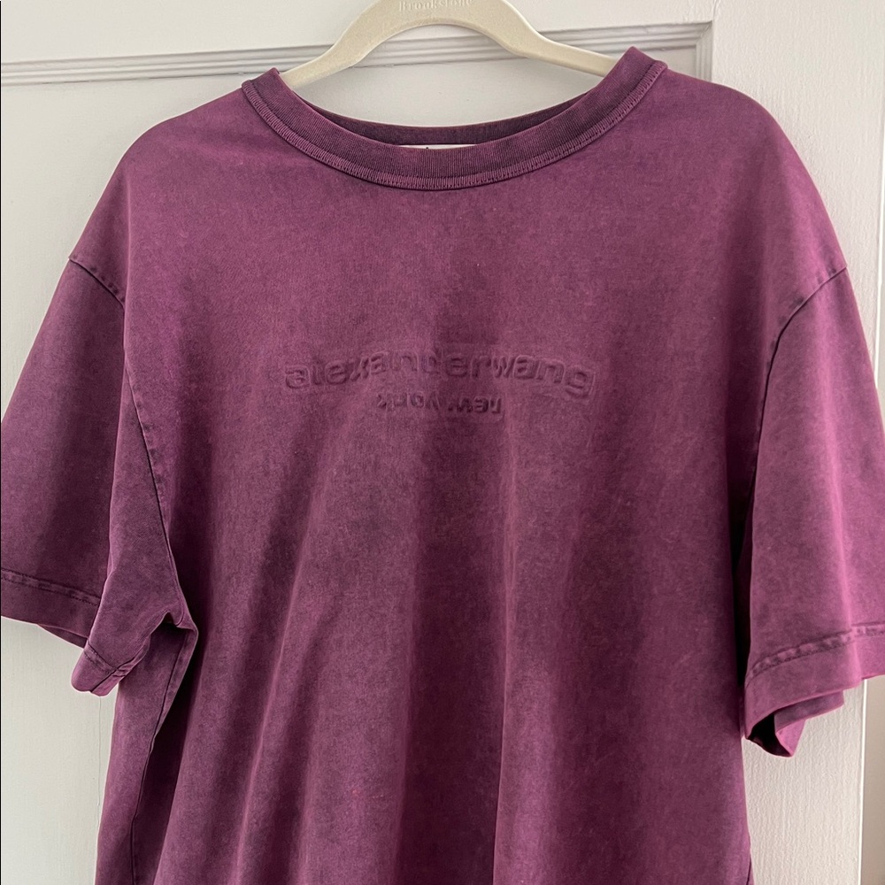 Alexander Wang Deep Purple Tee